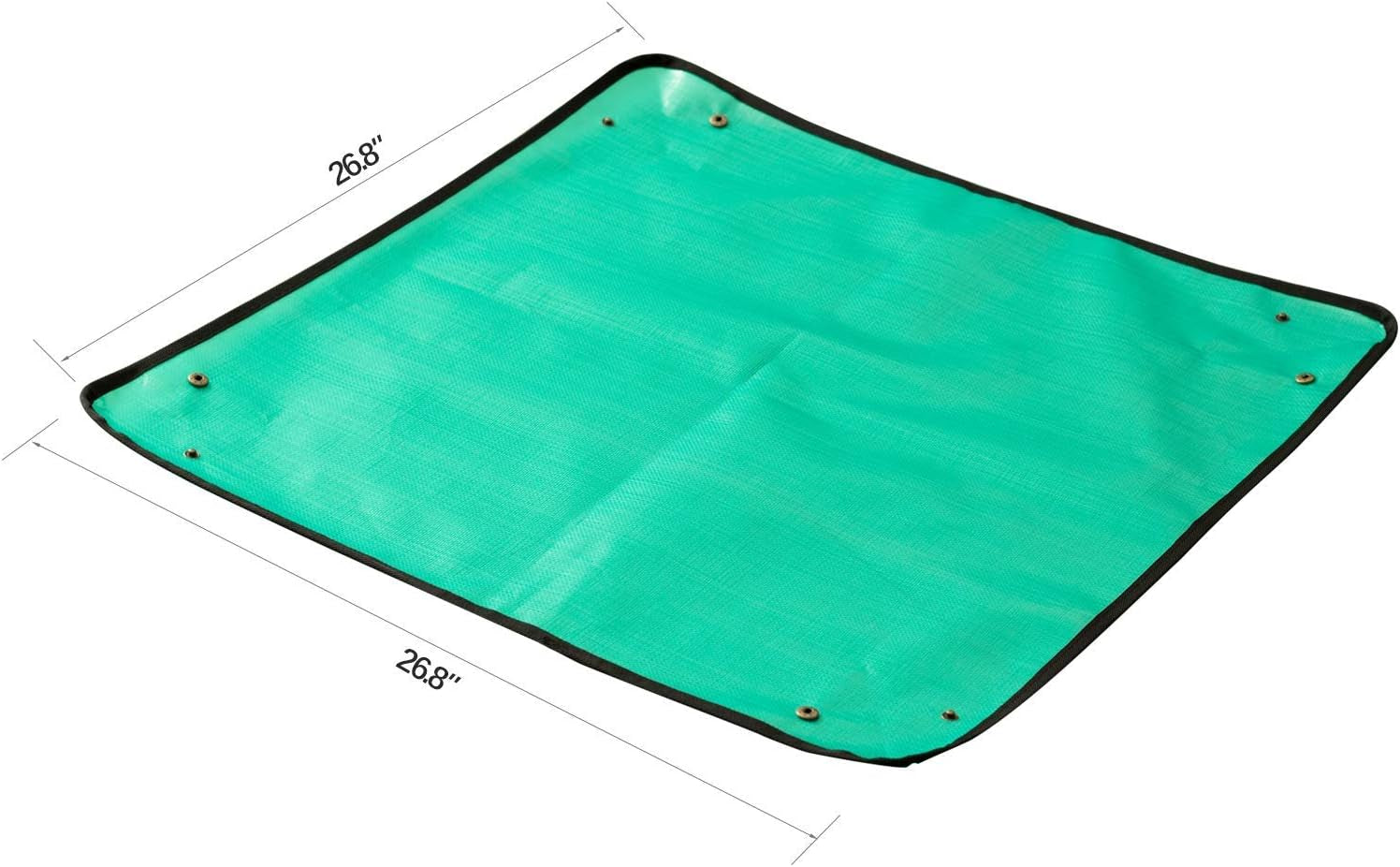 PE Plant Repotting Mat Waterproof, Indoor Succulent Potting, Portable Gardening Transplanting Mat,26.8X26.8 Inch