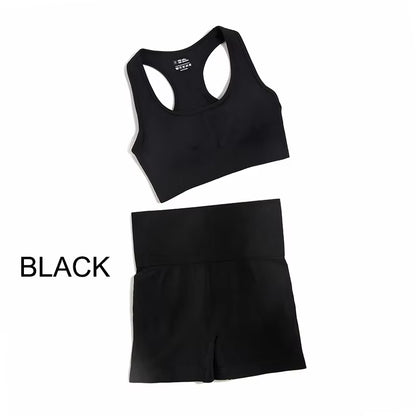 2/3/4Pcs Seamless Yoga Set Gym Clothes Sportswear Yoga Suits for Women Fitness Set Tracksuits Sports Bra Gym Leggings