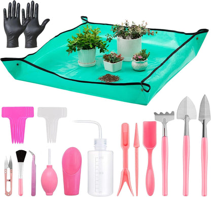 25Pcs Mini Garden Tools Set